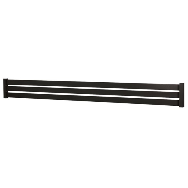 Good Neighbour Screen Top Slats Black 3 Pack